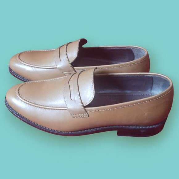 Anthony Veer Essentials Mens Gerry Penny Loafers Walnut Color Size 8.5 main image 12